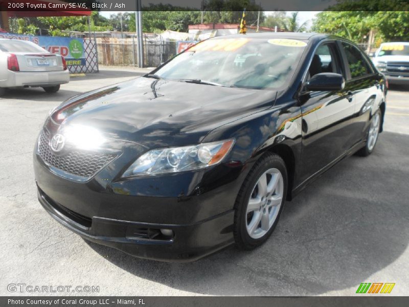 Black / Ash 2008 Toyota Camry SE V6