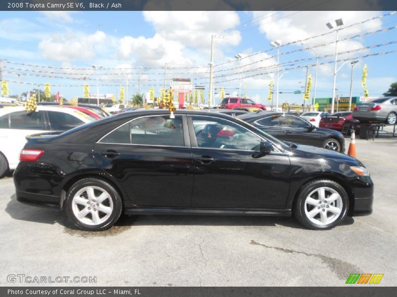Black / Ash 2008 Toyota Camry SE V6