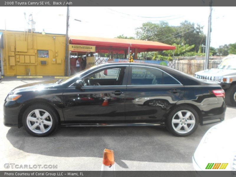 Black / Ash 2008 Toyota Camry SE V6