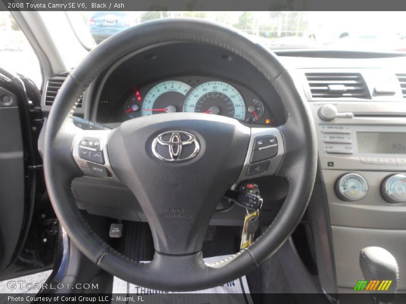 Black / Ash 2008 Toyota Camry SE V6