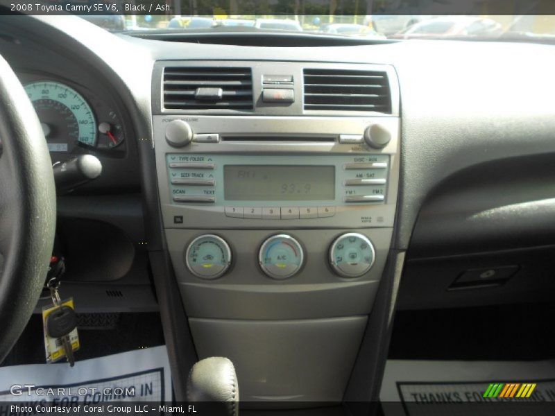 Black / Ash 2008 Toyota Camry SE V6