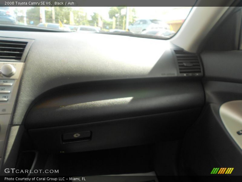 Black / Ash 2008 Toyota Camry SE V6