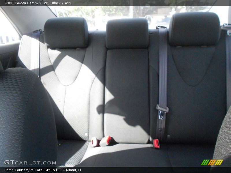 Black / Ash 2008 Toyota Camry SE V6