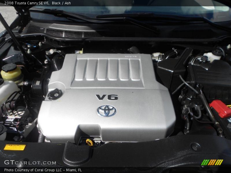 Black / Ash 2008 Toyota Camry SE V6