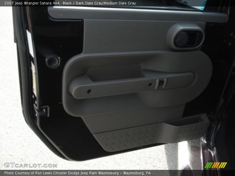 Black / Dark Slate Gray/Medium Slate Gray 2007 Jeep Wrangler Sahara 4x4