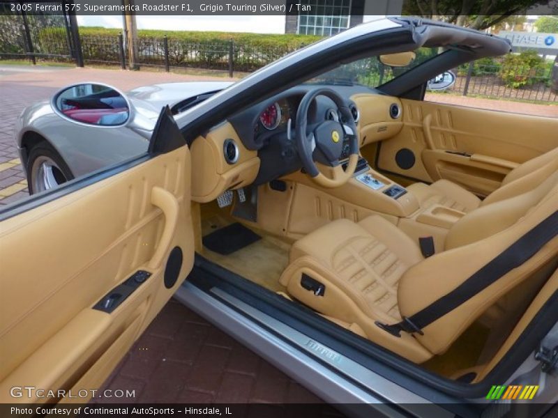  2005 575 Superamerica Roadster F1 Tan Interior