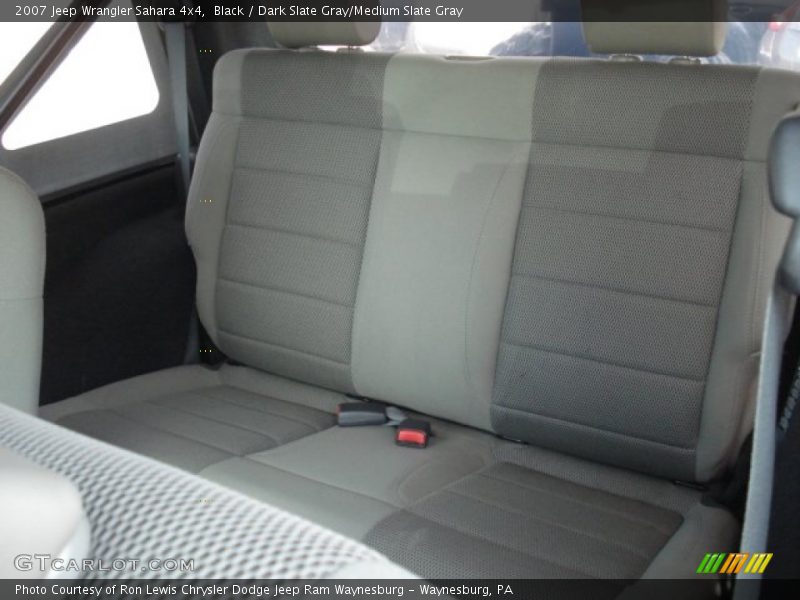 Black / Dark Slate Gray/Medium Slate Gray 2007 Jeep Wrangler Sahara 4x4