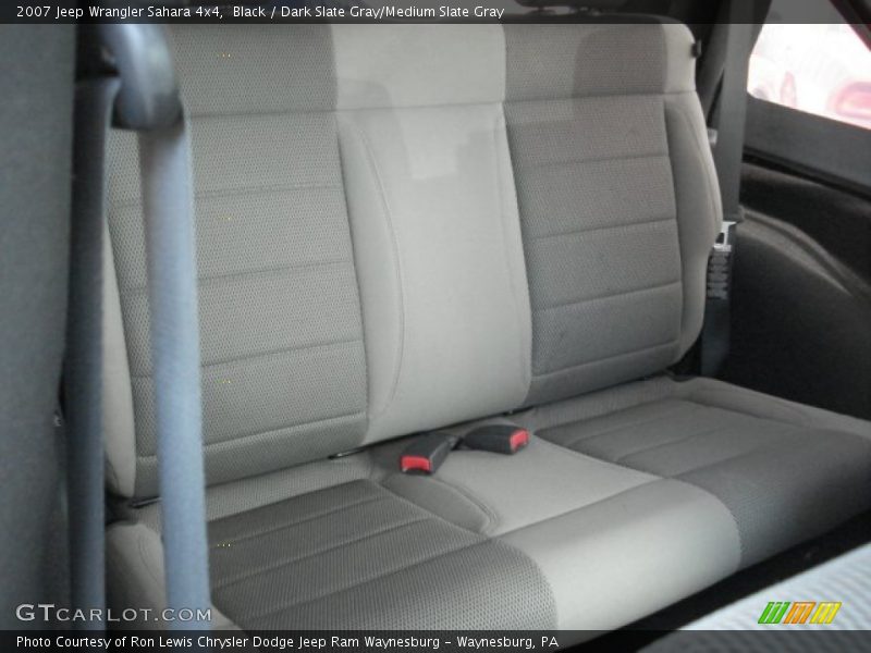 Black / Dark Slate Gray/Medium Slate Gray 2007 Jeep Wrangler Sahara 4x4