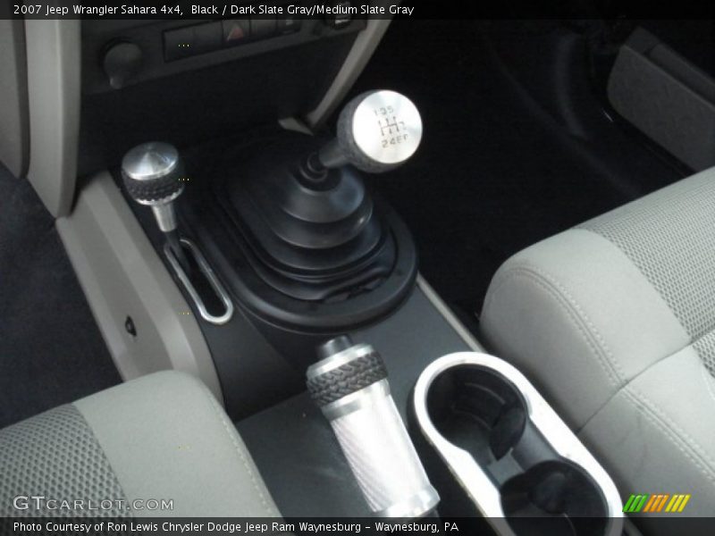 Black / Dark Slate Gray/Medium Slate Gray 2007 Jeep Wrangler Sahara 4x4