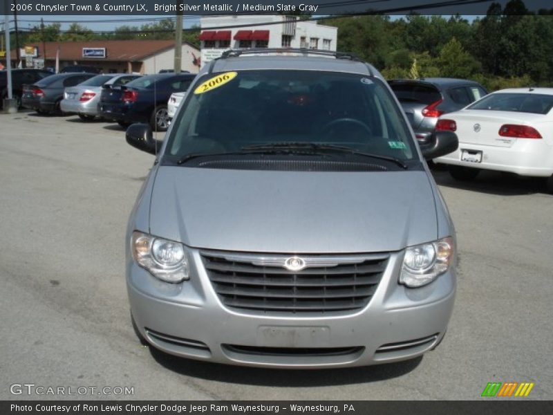 Bright Silver Metallic / Medium Slate Gray 2006 Chrysler Town & Country LX