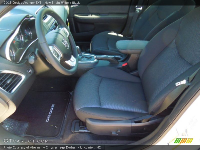 New Bright White / Black 2013 Dodge Avenger SXT