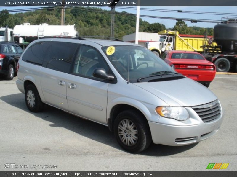 Bright Silver Metallic / Medium Slate Gray 2006 Chrysler Town & Country LX