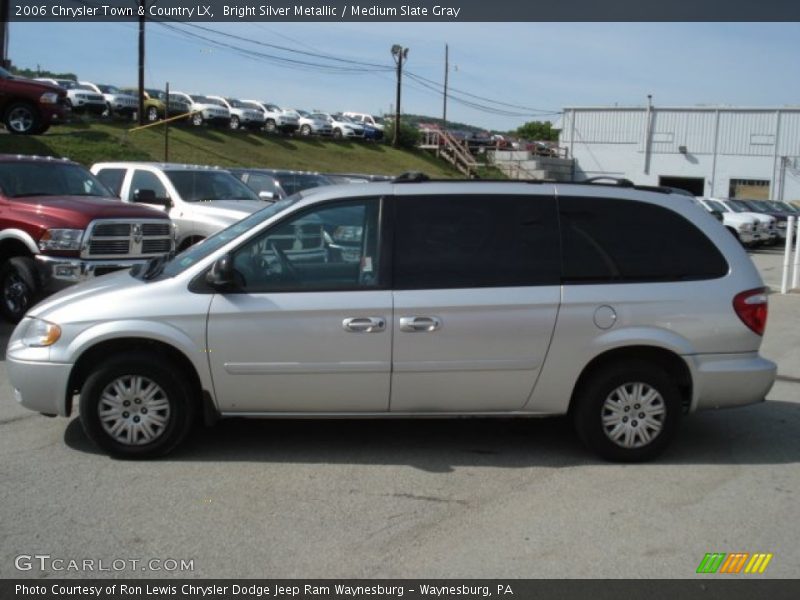 Bright Silver Metallic / Medium Slate Gray 2006 Chrysler Town & Country LX