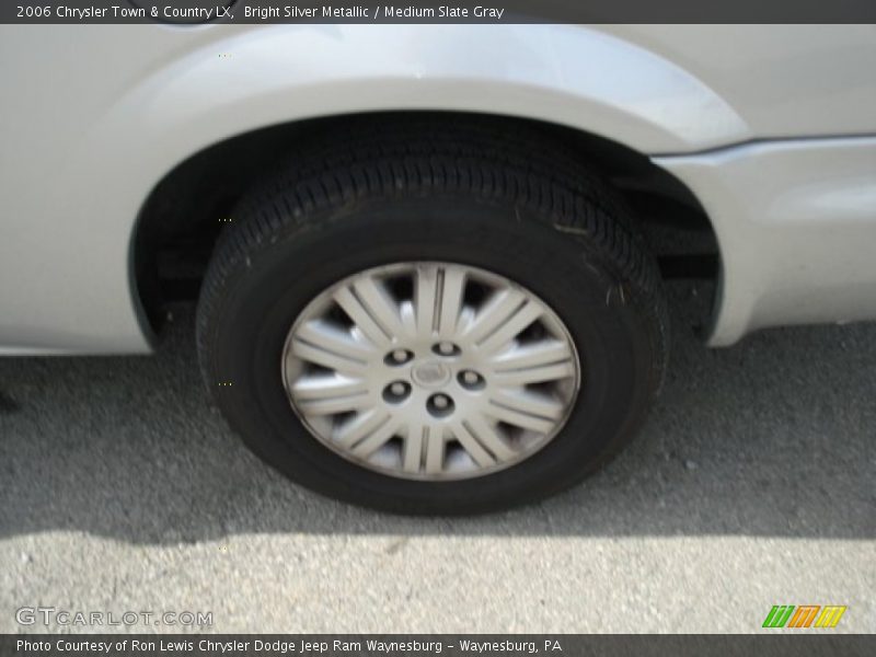 Bright Silver Metallic / Medium Slate Gray 2006 Chrysler Town & Country LX