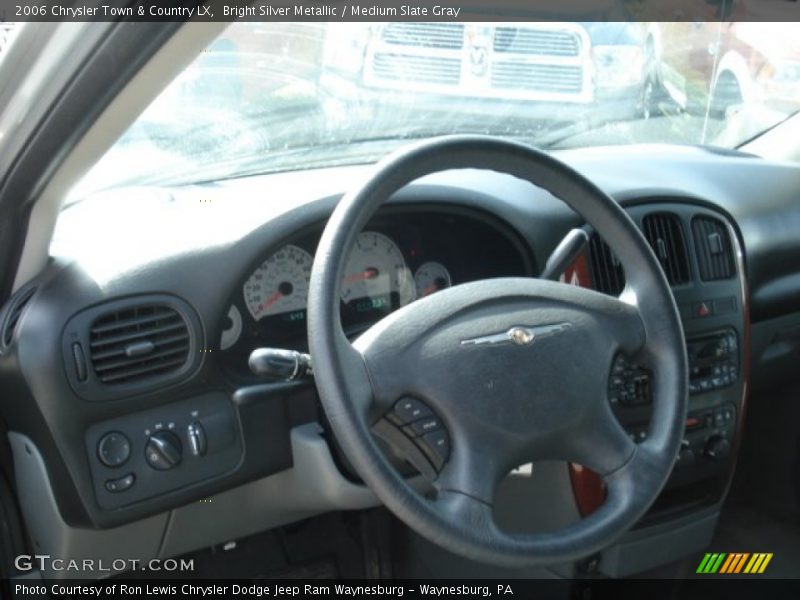 Bright Silver Metallic / Medium Slate Gray 2006 Chrysler Town & Country LX