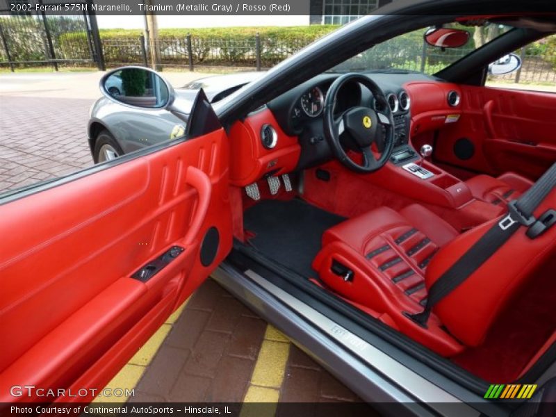 Rosso (Red) Interior - 2002 575M Maranello  