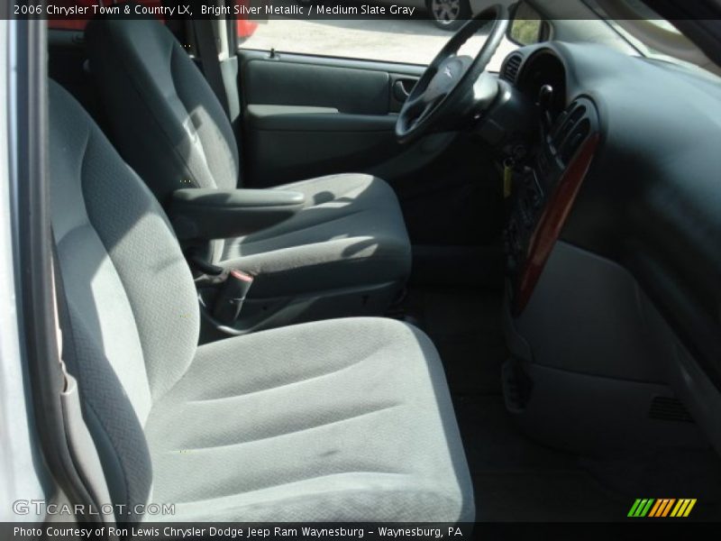 Bright Silver Metallic / Medium Slate Gray 2006 Chrysler Town & Country LX