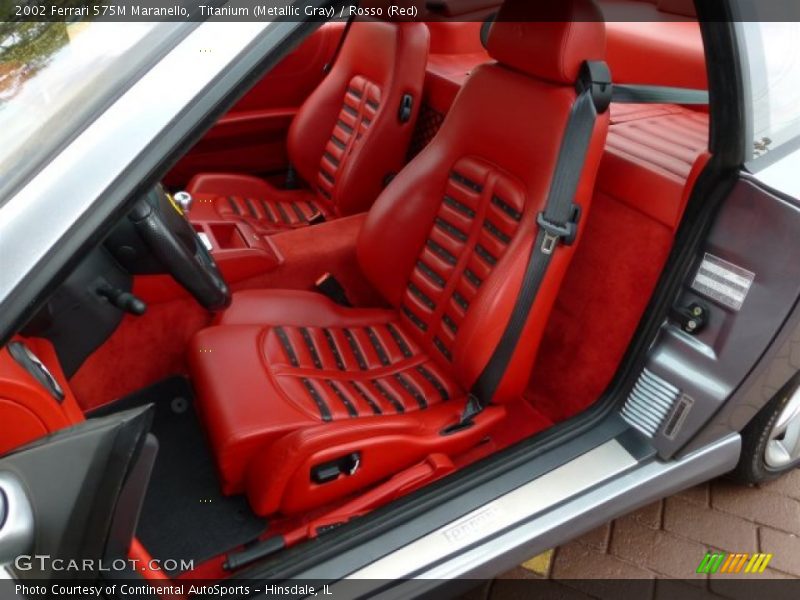 Front Seat of 2002 575M Maranello 