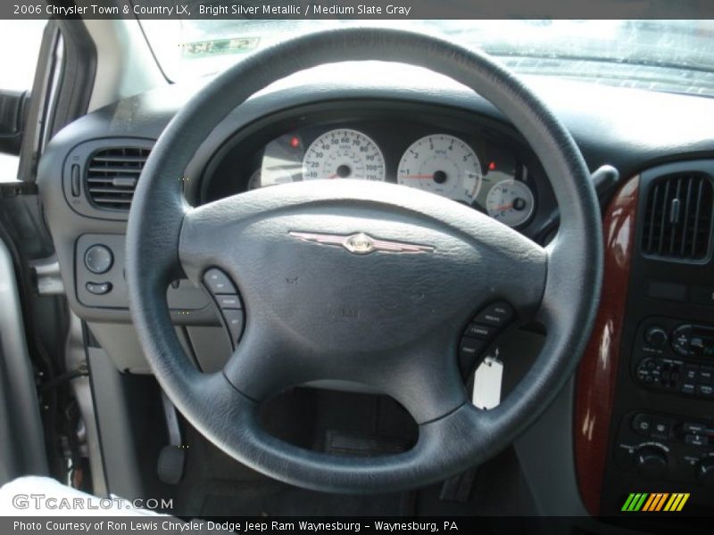 Bright Silver Metallic / Medium Slate Gray 2006 Chrysler Town & Country LX