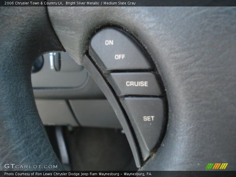 Bright Silver Metallic / Medium Slate Gray 2006 Chrysler Town & Country LX