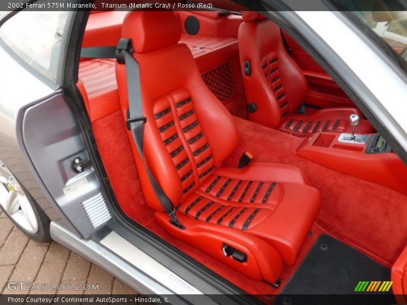 Front Seat of 2002 575M Maranello 