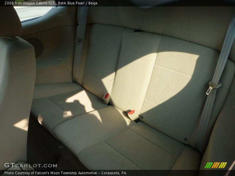 Batik Blue Pearl / Beige 2001 Volkswagen Cabrio GLS