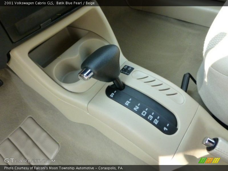 Batik Blue Pearl / Beige 2001 Volkswagen Cabrio GLS