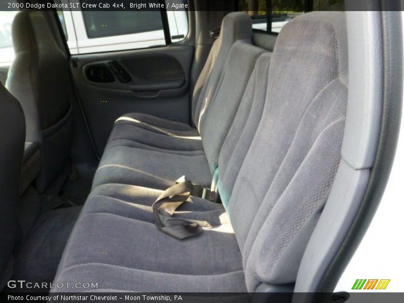 Bright White / Agate 2000 Dodge Dakota SLT Crew Cab 4x4