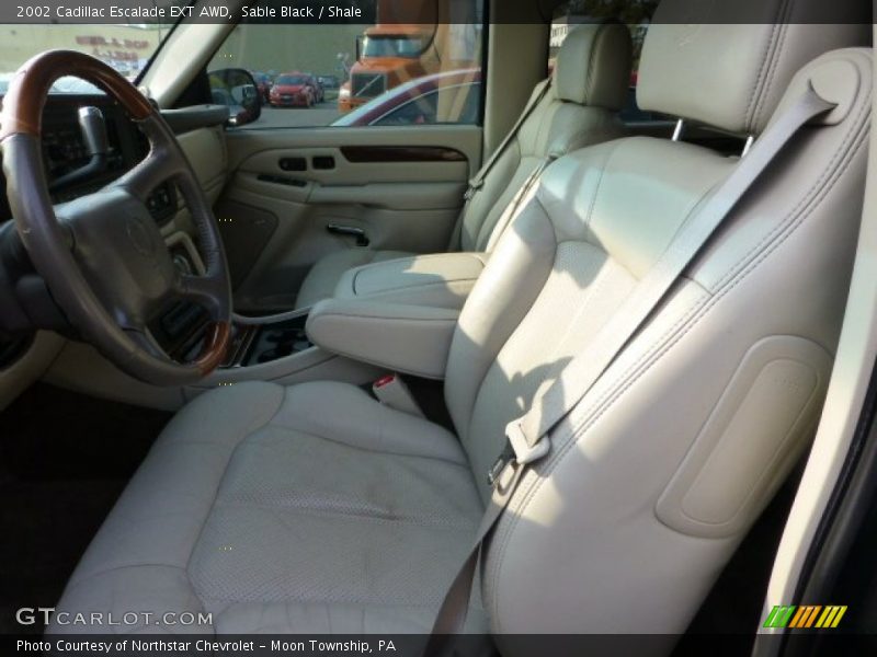 Sable Black / Shale 2002 Cadillac Escalade EXT AWD