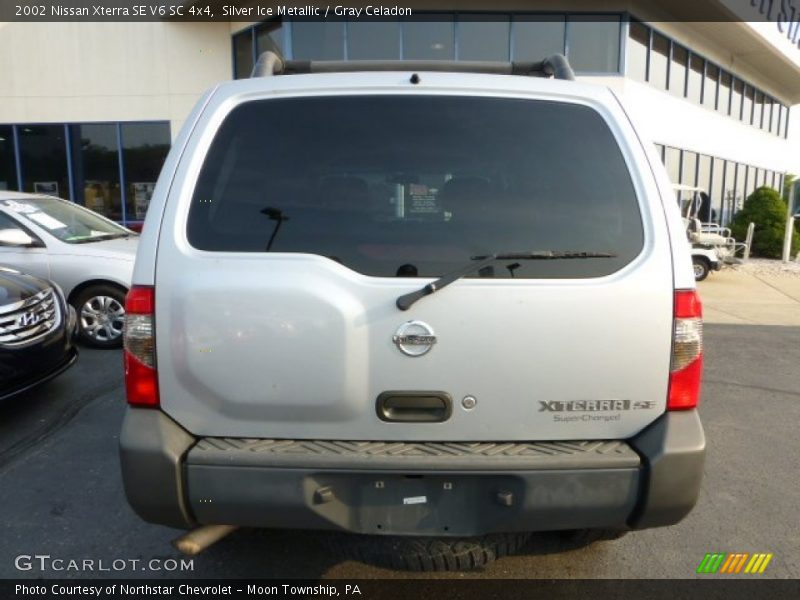 Silver Ice Metallic / Gray Celadon 2002 Nissan Xterra SE V6 SC 4x4
