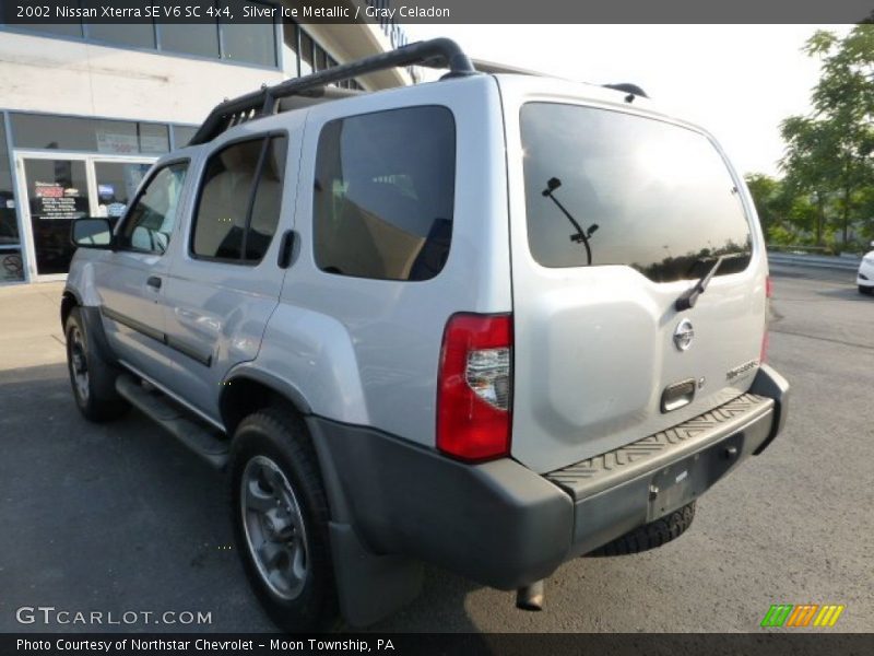 Silver Ice Metallic / Gray Celadon 2002 Nissan Xterra SE V6 SC 4x4