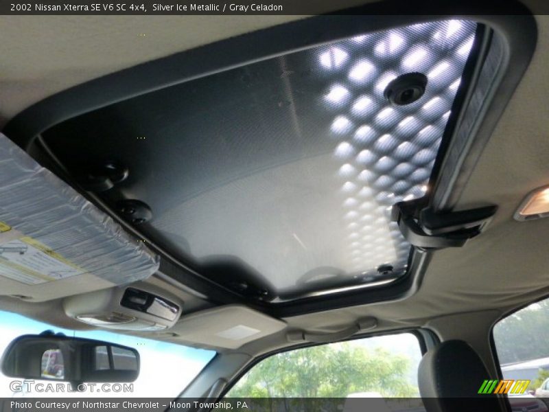 Silver Ice Metallic / Gray Celadon 2002 Nissan Xterra SE V6 SC 4x4