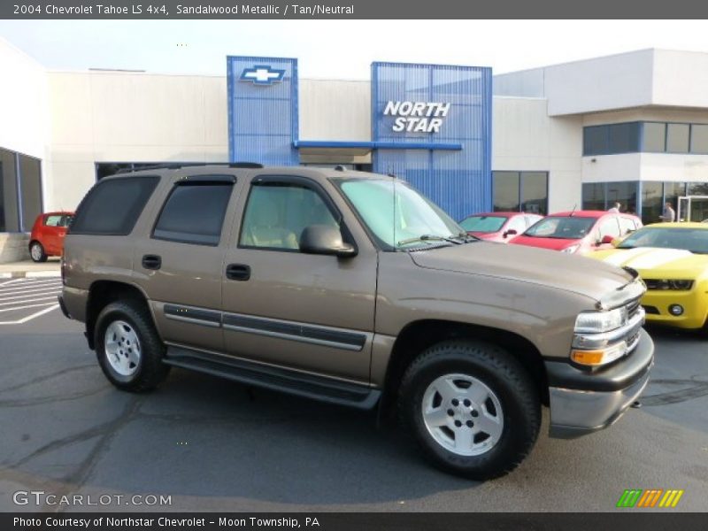 Sandalwood Metallic / Tan/Neutral 2004 Chevrolet Tahoe LS 4x4
