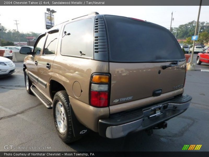 Sandalwood Metallic / Tan/Neutral 2004 Chevrolet Tahoe LS 4x4