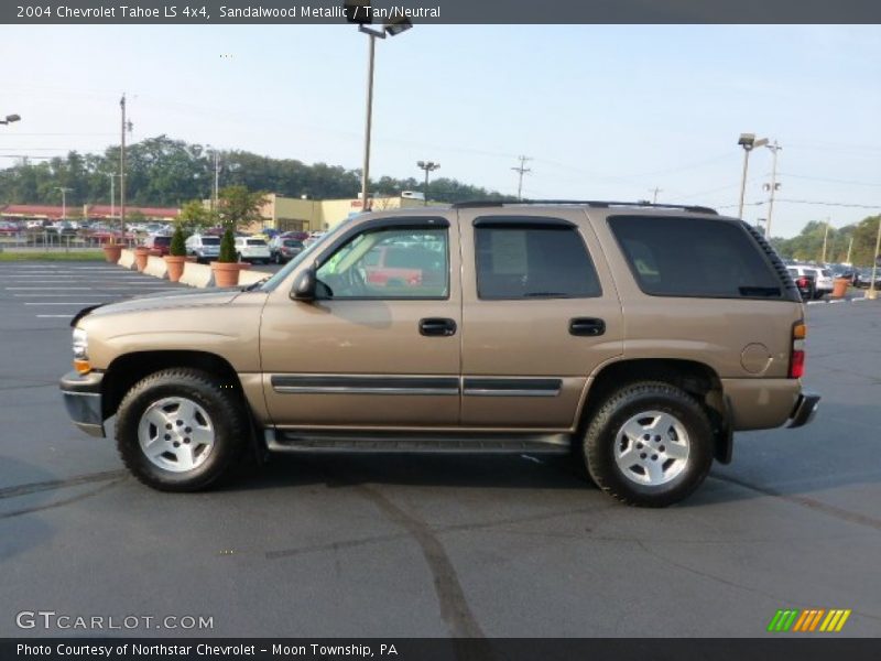 Sandalwood Metallic / Tan/Neutral 2004 Chevrolet Tahoe LS 4x4