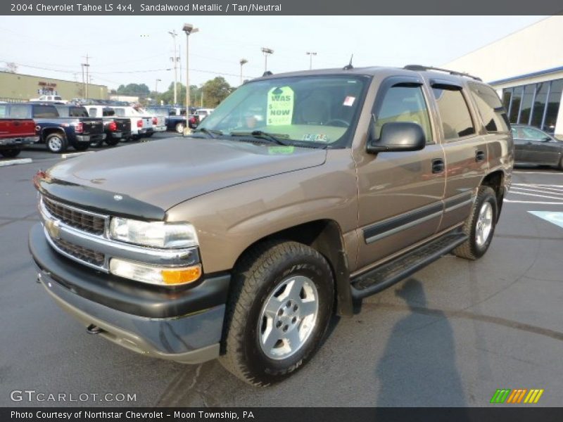 Sandalwood Metallic / Tan/Neutral 2004 Chevrolet Tahoe LS 4x4