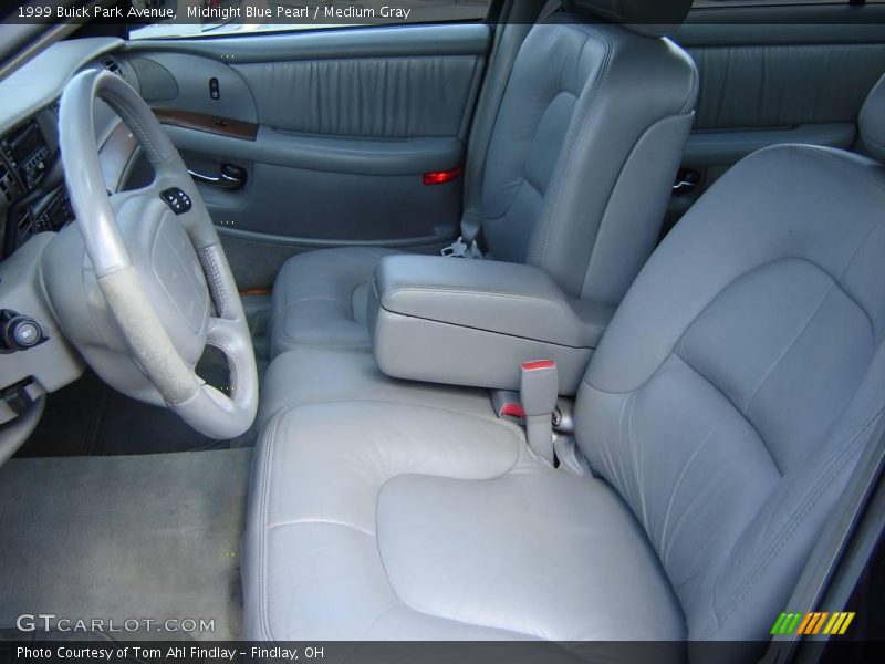Midnight Blue Pearl / Medium Gray 1999 Buick Park Avenue