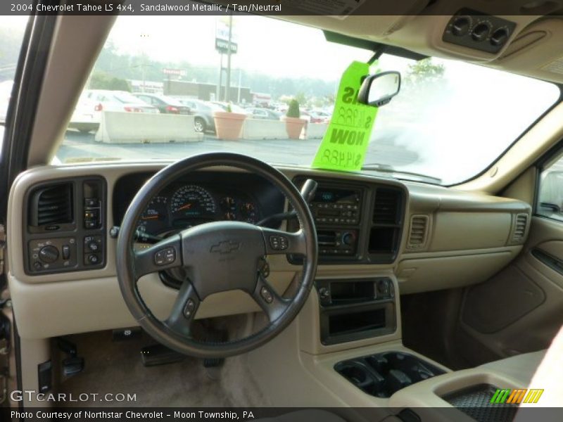 Sandalwood Metallic / Tan/Neutral 2004 Chevrolet Tahoe LS 4x4