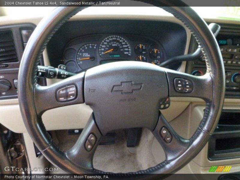 Sandalwood Metallic / Tan/Neutral 2004 Chevrolet Tahoe LS 4x4