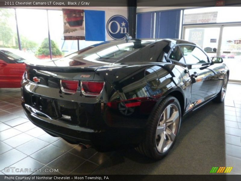 Black / Gray 2011 Chevrolet Camaro LT Coupe