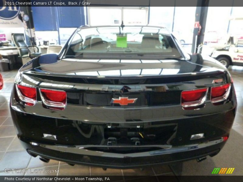 Black / Gray 2011 Chevrolet Camaro LT Coupe