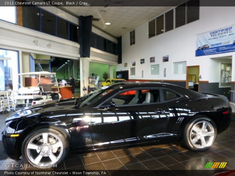 Black / Gray 2011 Chevrolet Camaro LT Coupe