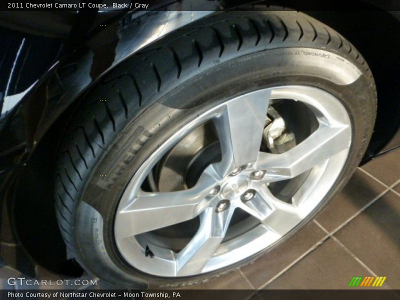 Black / Gray 2011 Chevrolet Camaro LT Coupe