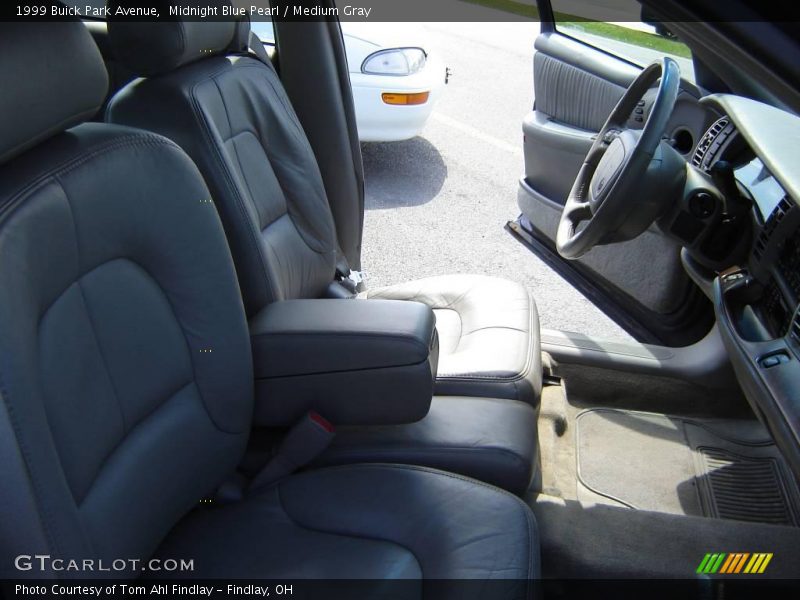 Midnight Blue Pearl / Medium Gray 1999 Buick Park Avenue