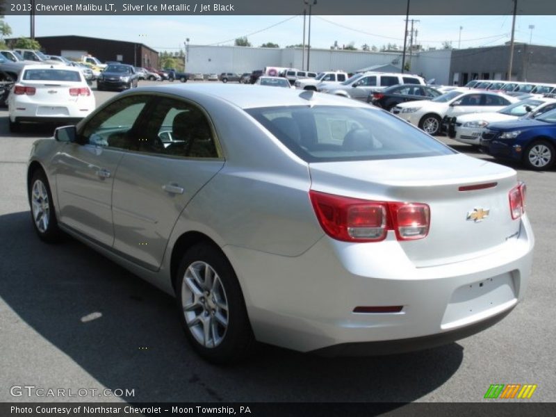 Silver Ice Metallic / Jet Black 2013 Chevrolet Malibu LT