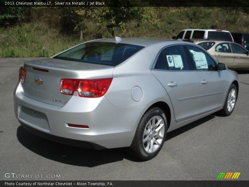 Silver Ice Metallic / Jet Black 2013 Chevrolet Malibu LT