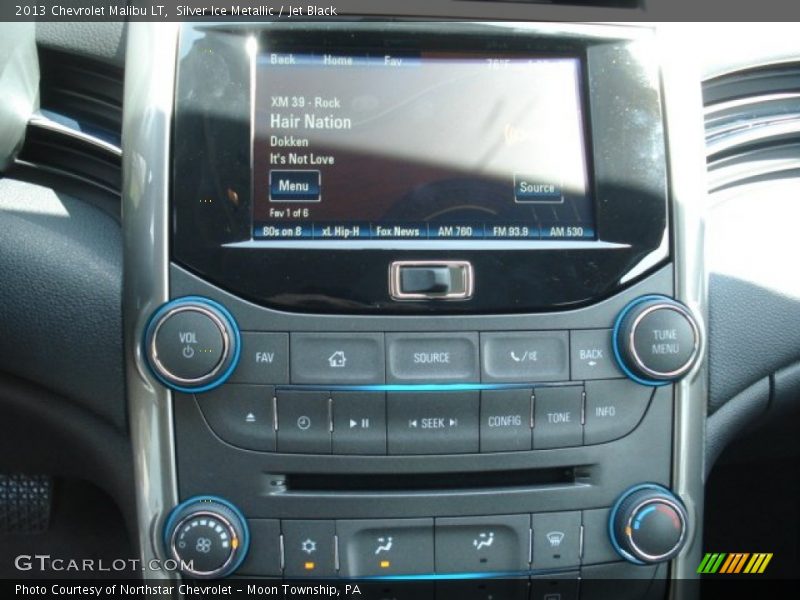 Silver Ice Metallic / Jet Black 2013 Chevrolet Malibu LT