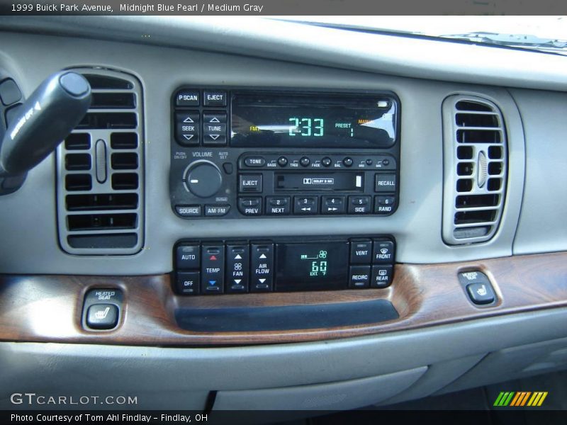 Midnight Blue Pearl / Medium Gray 1999 Buick Park Avenue