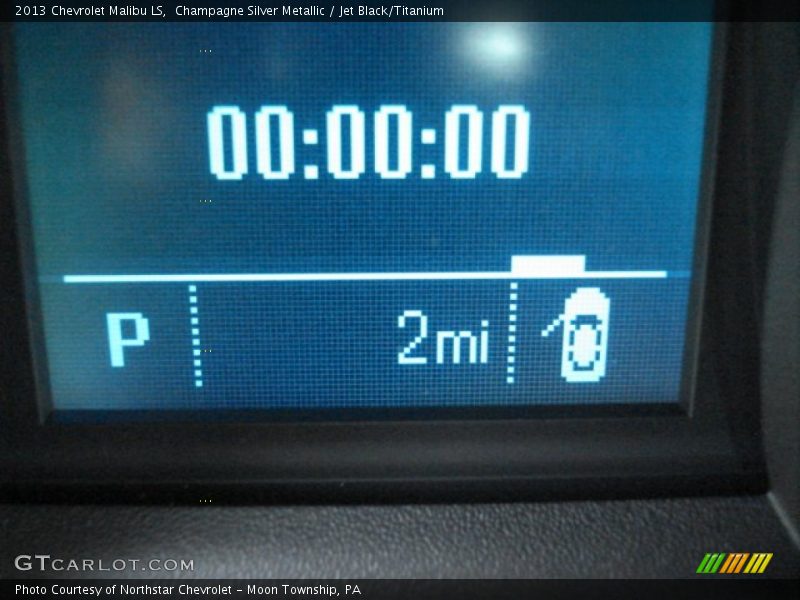 Champagne Silver Metallic / Jet Black/Titanium 2013 Chevrolet Malibu LS