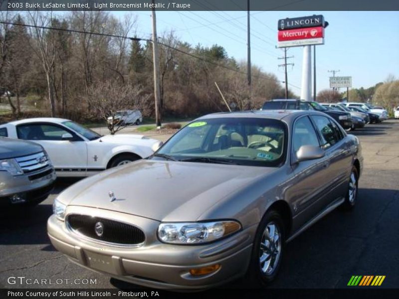 Light Bronzemist Metallic / Taupe 2003 Buick LeSabre Limited